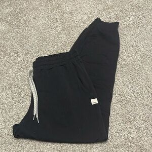 Vuori Black Track Pants